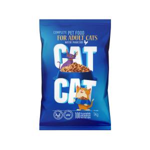 Cat Cat sausas maistas visų veislių katėms , 5 x 1 kg