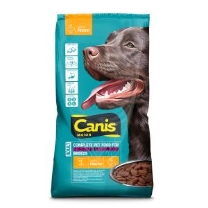 Canis Major sausas šunų maistas su paukštiena, 5 x 3 kg