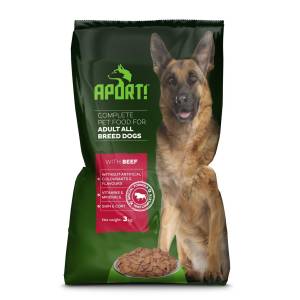 Aport sausas šunų maistas su jautiena, 5 x 3 kg