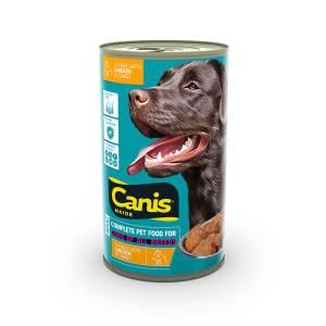 Canis dregnas šunų maistas su vištiena, 8 x 1,25 kg