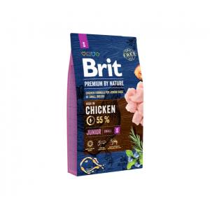 Brit Premium By Nature Junior S sausas maistas mažų veislių šuniukams, 1 kg