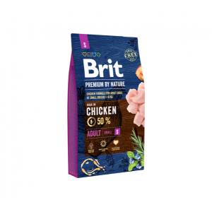Brit Premium By Nature Adult S sausas maistas mažų veislių šunims, 1 kg