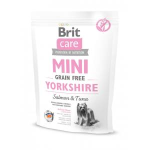 Brit Care Mini Yorkshire hipoalerginis, begrūdis sausas maistas Jorkšyro terjerams, 0,4 kg
