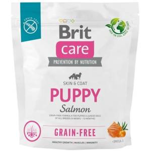 Brit Care Grain-free Puppy Salmon begrūdis, sausas maistas šuniukams, 1 kg