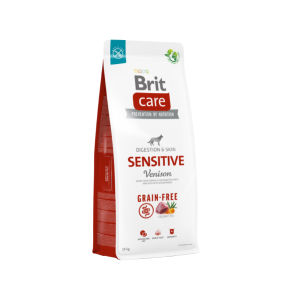 Brit Care Grain-free Sensitive Venison begrūdis, sausas maistas jautriems šunims, 12 kg