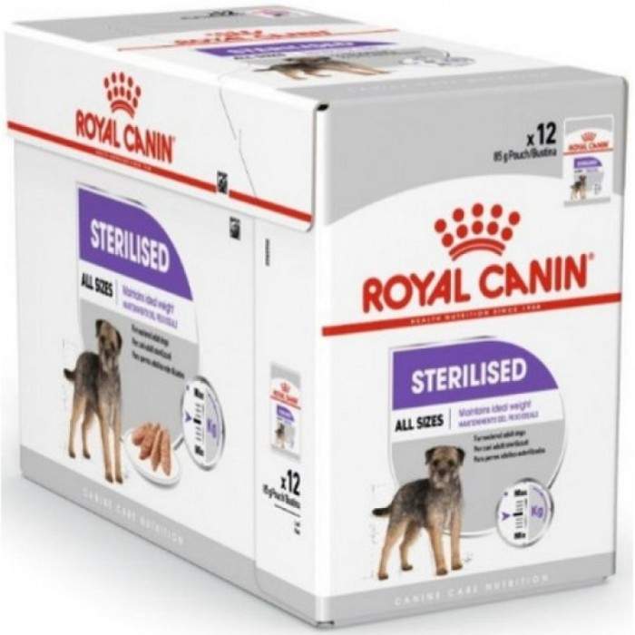 Royal Canin Sterililized Damp Food for Sterilized Dogs, 85 g Royal Canin - 1