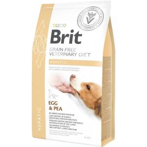 Brit GF Veterinary Diets Dog Hepatic begrūdis, sausas maistas šunims su sutrikusia kepenų funkcija, 2 kg