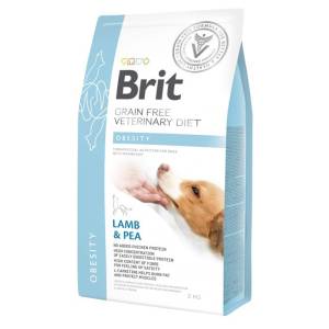 Brit GF Veterinary Diets Dog Obesity begrūdis, sausas maistas turintiems viršsvorio šunims, 2 kg