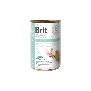 Brit GF Veterinary Diets Struvite drėgnas maistas šunims, turintiems šlapimo takų susirgimų, 0,4 kg