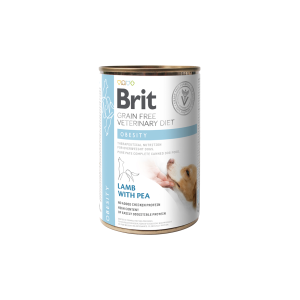 Brit GF Veterinary Diets Obesity drėgnas maistas šunims, turintiems viršsvorio, 0,4 kg
