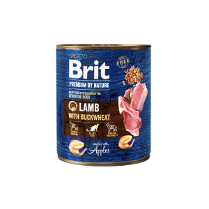 Brit Premium by Nature Lamb drėgnas maistas jautrų virškinimą turintiems šunims, 400 g
