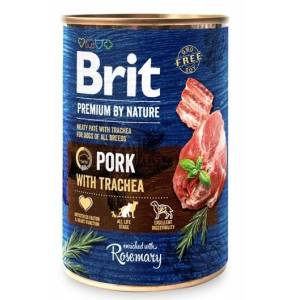 Brit Premium by Nature Pork with Trachea drėgnas maistas šunims, 800 g