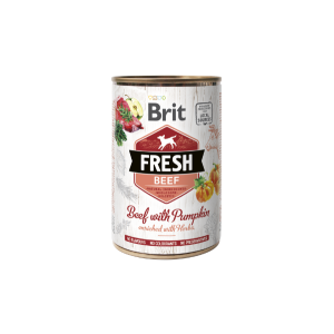 Brit Fresh konservai šunims Beef&Pumpkin, 400 g