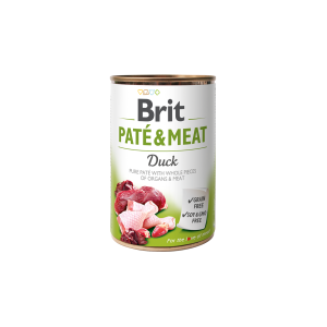 Brit Care Duck Paté & Meat drėgnas maistas šunims, 400 g