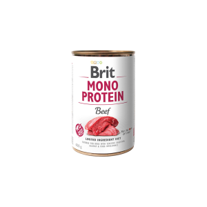 Brit Care Mono Protein Beef drėgnas maistas alergiškiems šunims, 400 g