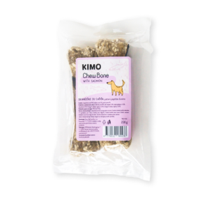 Kimo Chew Bone with Salmon skanėstas – kaulas šunims su lašiša, 230g