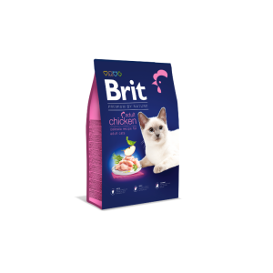 Brit Premium Cat Adult Chicken  sausas maistas katėms, 0,3 kg