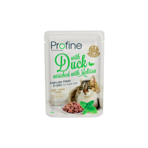Profine Jelly with Duck drėgnas maistas katėms, 85 g