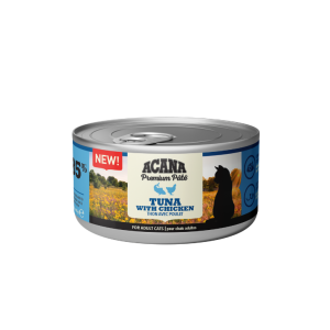 Acana Premium Pate Tuna&Chicken begrūdis, drėgnas maistas katėms, 85 g