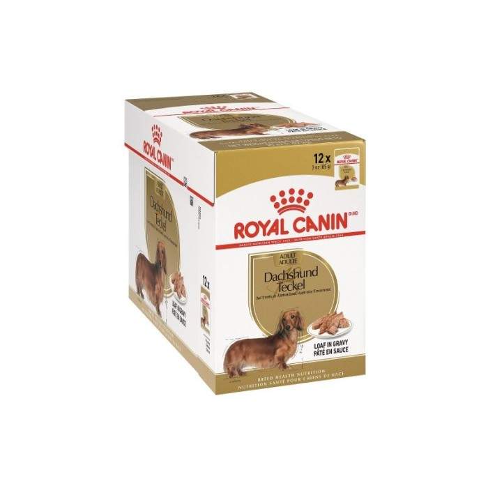 Royal Canin Dachshund Adult drėgnas maistas taksų veislės šunims, 85 g Royal Canin - 1