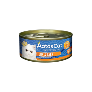 Aatas Cat Tantalizing Tuna&Saba begrūdis, drėgnas maistas katėms, 80 g