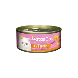 Aatas Cat Tantalizing Tuna&Shrimp begrūdis, drėgnas maistas katėms, 80 g