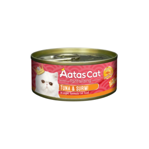 Aatas Cat Tantalizing Tuna&Surimi begrūdis, drėgnas maistas katėms, 80 g