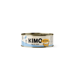 Kimo Tuna&Squid drėgnas maistas katėms, 70 g