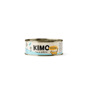 Kimo Tuna&Whitefish drėgnas maistas katėms, 70 g