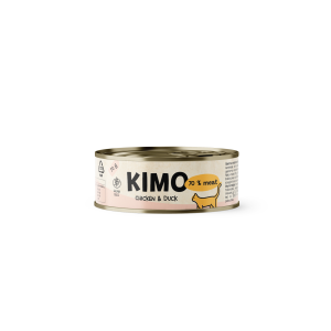 Kimo Chicken&Duck drėgnas maistas katėms, 70 g