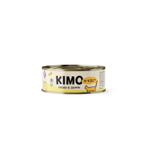 Kimo Chicken&Salmon drėgnas maistas katėms, 70 g