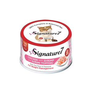 Signature 7 Chicken with Shrimp & Surimi drėgnas maistas katėms, 70 g