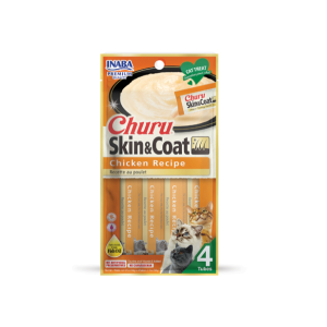 Churu Cat Skin&Coat Chicken begrūdis skanėstas katėms, 56 g
