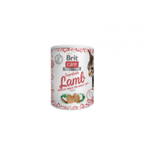Brit Care Cat Superfruits Lamb begrūdis skanėstas katėms, 100 g