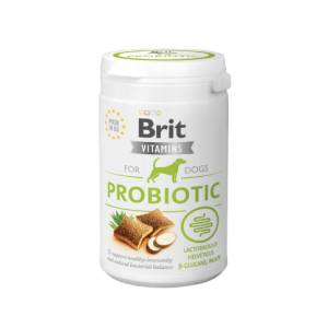 Brit Vitamins Probiotic papildai šunims natūralios bakterijų pusiausvyros palaikymui, 150 g