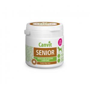 Canvit Senior N100 vitaminų tabletės senyvo amžiaus šunims, 100 g