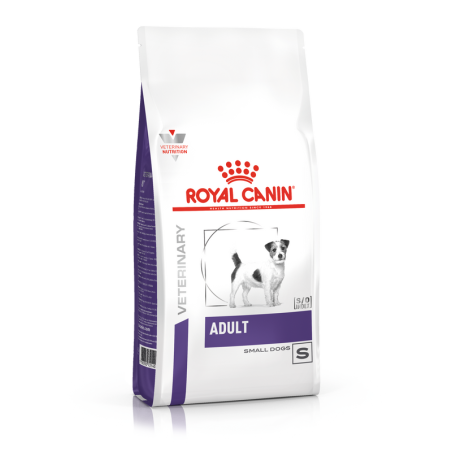 Royal Canin Veterinary Adult Small Dog sausas maistas mažų veislių šunims, turintiems burnos higienos problemų ir jautrią virški