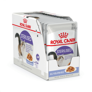 Royal Canin Sterilised Jelly konservai katėms, 12x85 g