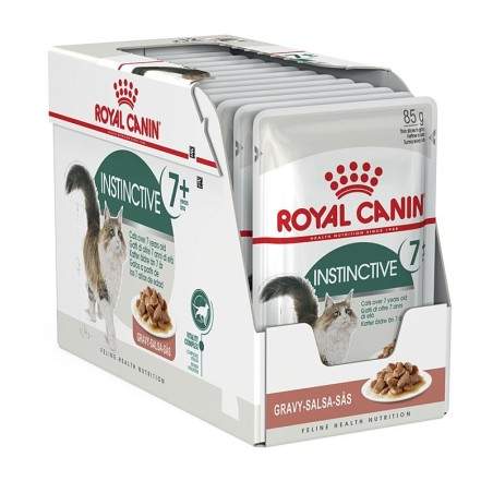 Royal Canin Instinctive 7+ Gravy drėgnas maistas vyresnio amžiaus katėms, 85 g Royal Canin - 1