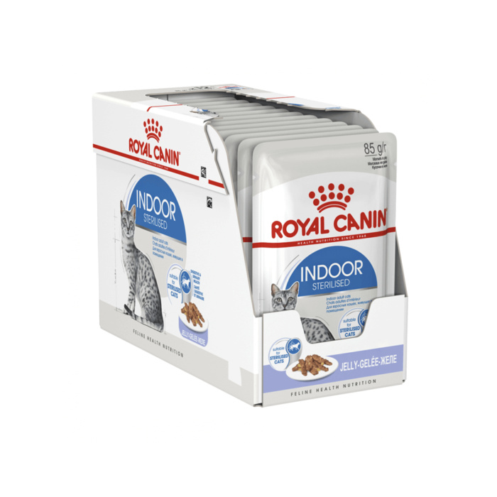 Royal Canin Indoor Sterililised Jelly Canned Cats, 85 g Royal Canin - 1