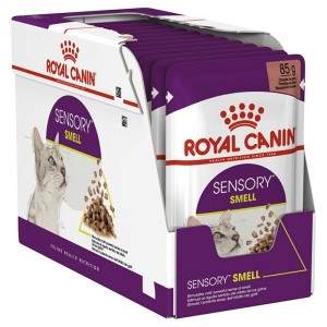 Royal Canin Sensory Smell Gravy konservai katėms, 12x85 g