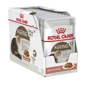 Royal Canin Ageing 12+ Gravy konservai katėms, 12x85 g