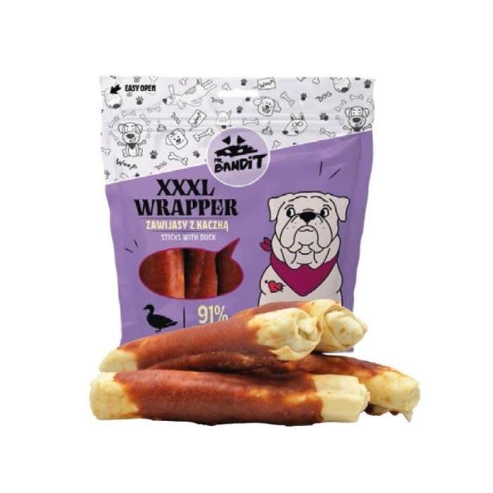 Mr. Bandit Wrapper XXXL sticks - treats for dogs with duck, 500 g Mr. Bandit - 1