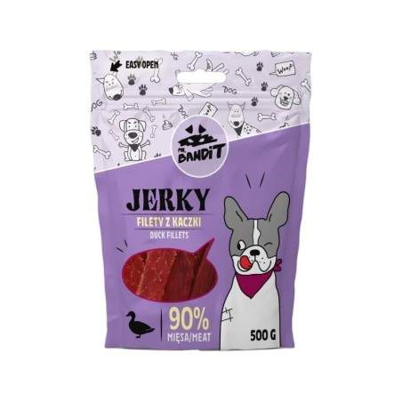 Mr. Bandit Jerky duck fillet treats for dogs, 500g Mr. Bandit - 1