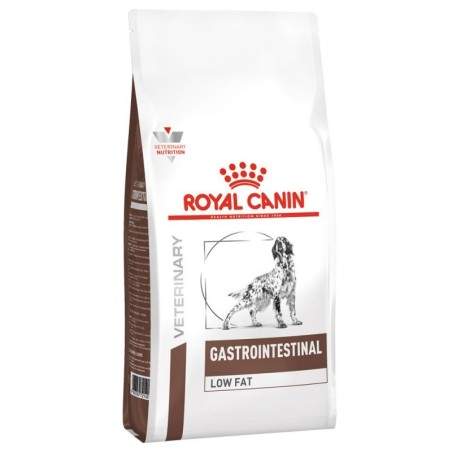 Royal Canin Veterinary Gastrointestinal Low Fat sausas dietinis maistas virškinimo problemų turintiems šunims, 1,5 kg Royal Cani