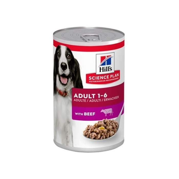 Hill's Sience Plan Adult Beef wet food for dogs with beef, 370 g Hill's - 1