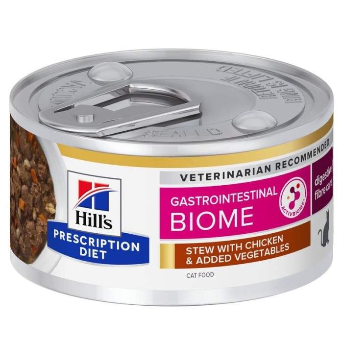 Hill's Prescription Diet Gastrointestinal Biome drėgnas maistas katėms, sveikam virškinimui, 82 g Hill's - 1