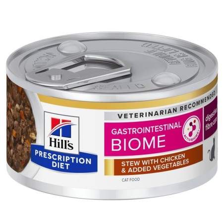 Hill's Prescription Diet Gastrointestinal Biome drėgnas maistas katėms, sveikam virškinimui, 82 g Hill's - 1