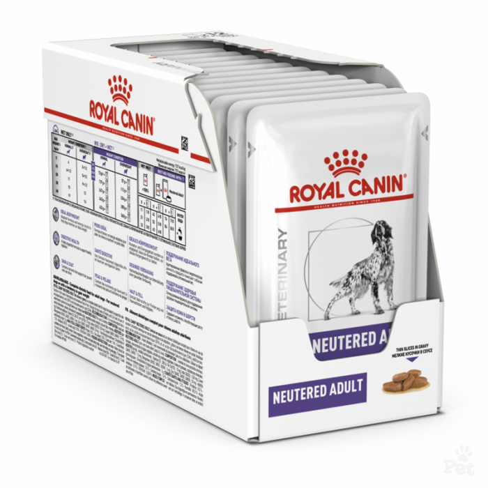 Royal Canin Veterinary Neutered Adult drėgnas maistas šunims po sterilizacijos, 100 g Royal Canin - 1