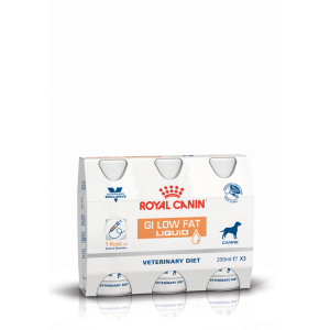 ROYAL CANIN GI Low Fat Liquid drėgnas maistas šunims 3 x 200 ml
